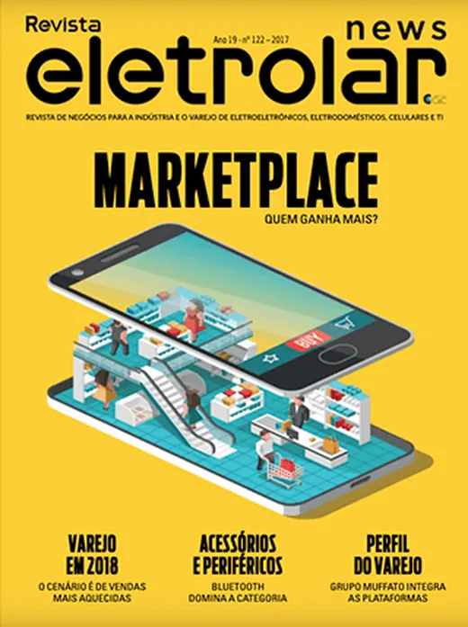Capa da Revista Eletrolar News, edição 122
