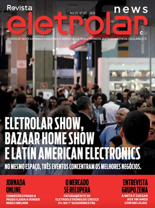 Capa da Revista Eletrolar News, edição 125