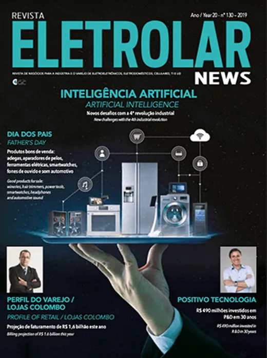 Capa da Revista Eletrolar News, edição 130