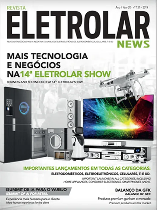 Capa da Revista Eletrolar News, edição 131