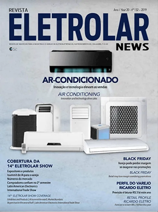 Capa da Revista Eletrolar News, edição 132