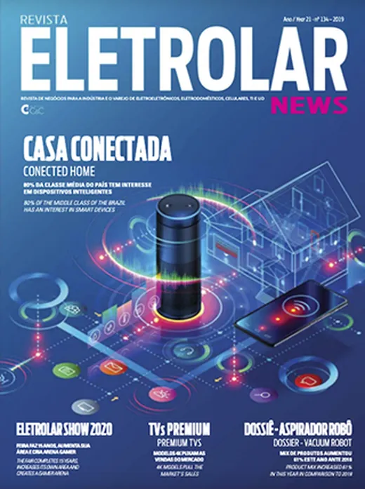 Capa da Revista Eletrolar News, edição 134