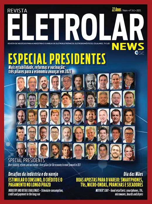 Capa da Revista Eletrolar News, edição 141