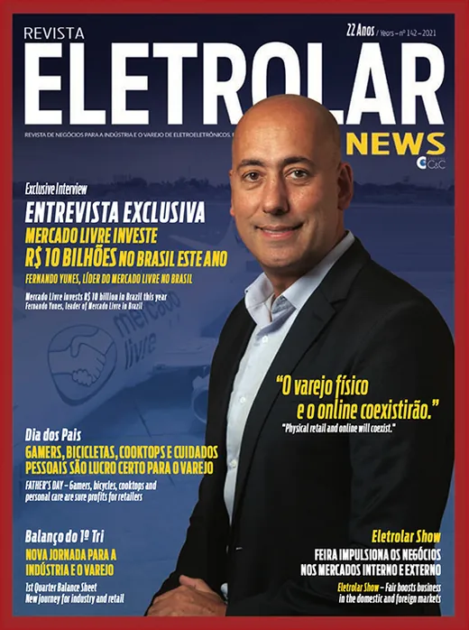 Capa da Revista Eletrolar News, edição 142