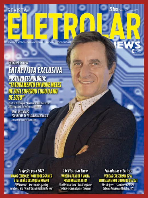 Capa da Revista Eletrolar News, edição 146