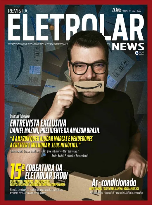 Capa da Revista Eletrolar News, edição 150