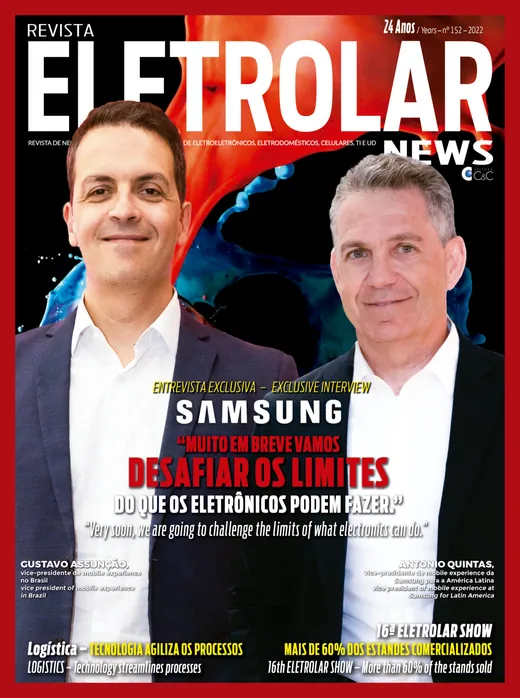 Capa da Revista Eletrolar News, edição 152