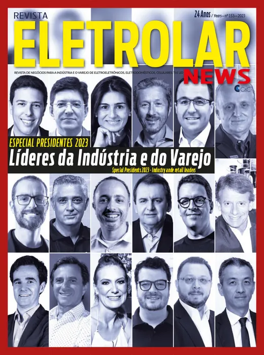 Capa da Revista Eletrolar News, edição 153