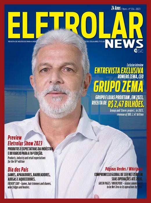Capa da Revista Eletrolar News, edição 154