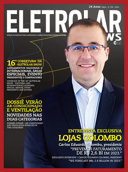 Capa da Revista Eletrolar News, edição 156