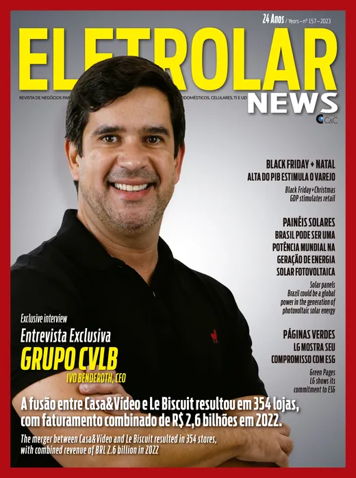 Capa da Revista Eletrolar News, edição 157