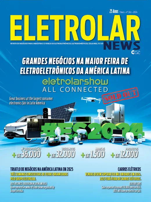 Capa da Revista Eletrolar News, edição 161